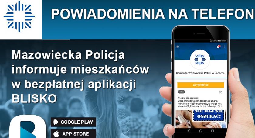 Pobierz aplikację BLISKO i bądź na bieżąco z informacjami z Mazowsza