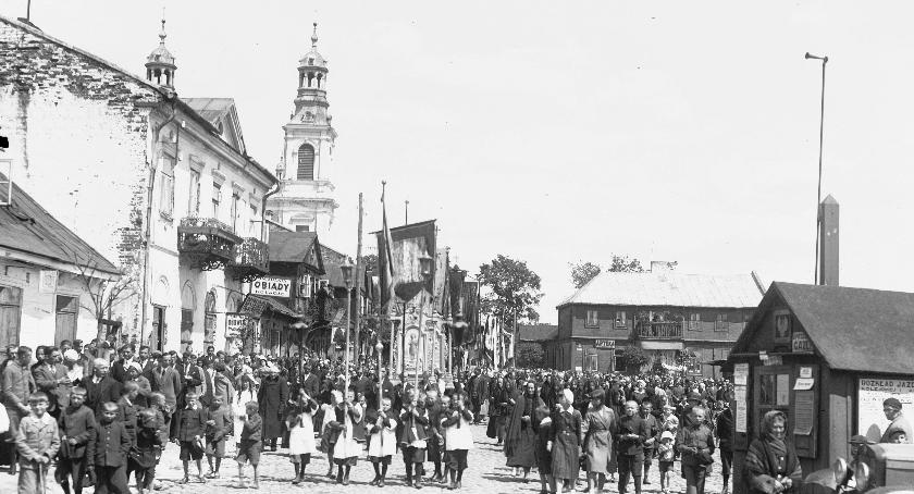 Uroczystości Bożego Ciała w Garwolinie w 1934 roku