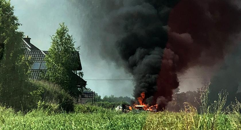 4 pożary samochodów w tydzień