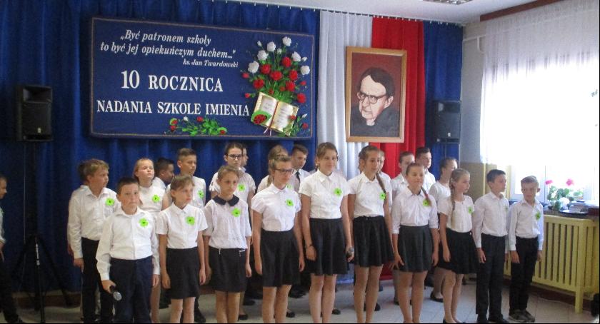 10 rocznica nadania imienia w Szkole Podstawowej w Starym Goniwilku
