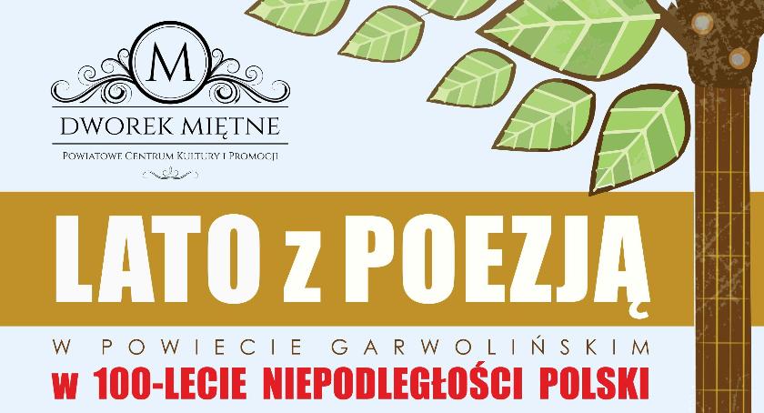 Lato w poezją w Miętnem juz dziś
