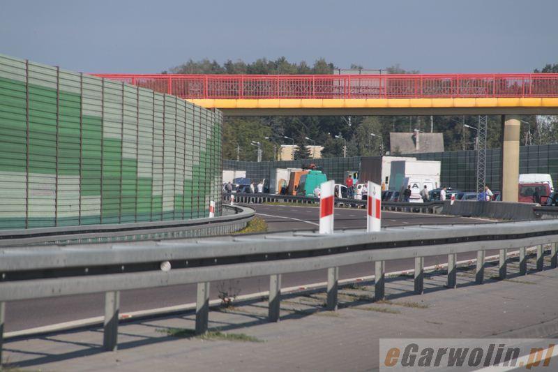 Wypadek policyjnego motocykla