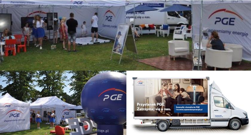 Przystanek PGE w Garwolinie - Mobilna strefa informacyjna na Zarzeczu