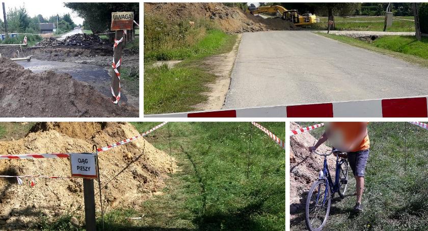 Mieszkańcy odcięci od świata – drogowcy zapomnieli, że toczy się normalne życie?