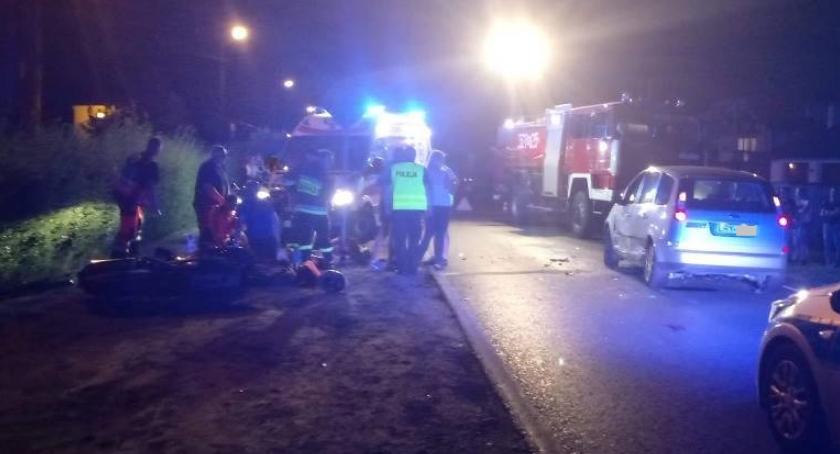 W Dęblinie zginął 23-letni motocyklista z Sobolewa