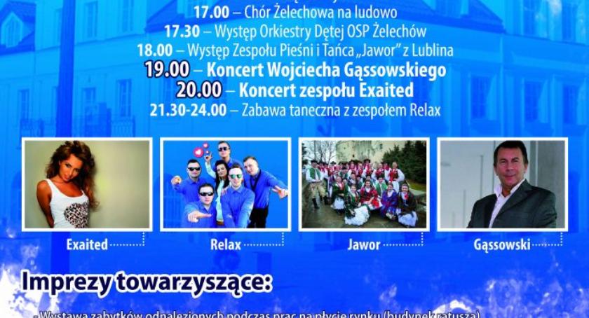  Exaited i Wojciech Gąssowski gwiazdami Dni Żelechowa 2018 - program imprezy