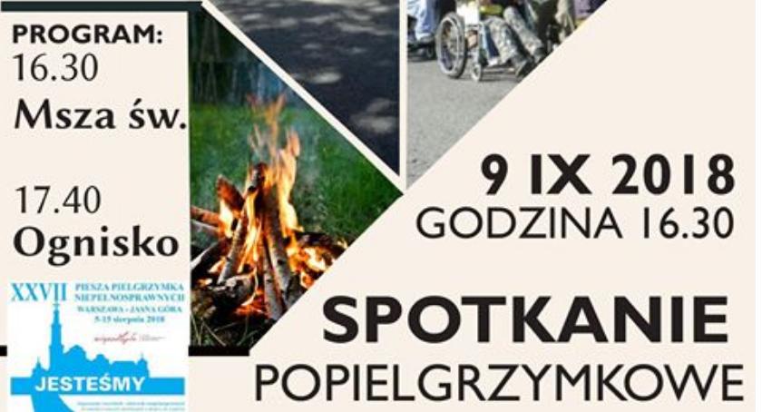 Spotkanie popielgrzymkowe grupy 9a