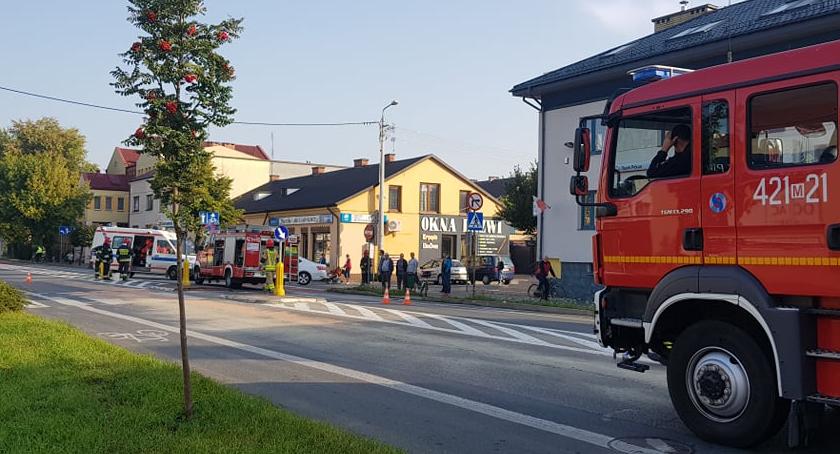 Wymusił pierwszeństwo i doprowadził do zderzenia z motocyklem