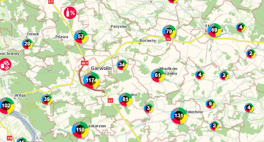 Mieszkańcy powiatu garwolińskiego najczęściej klikają w KMZB