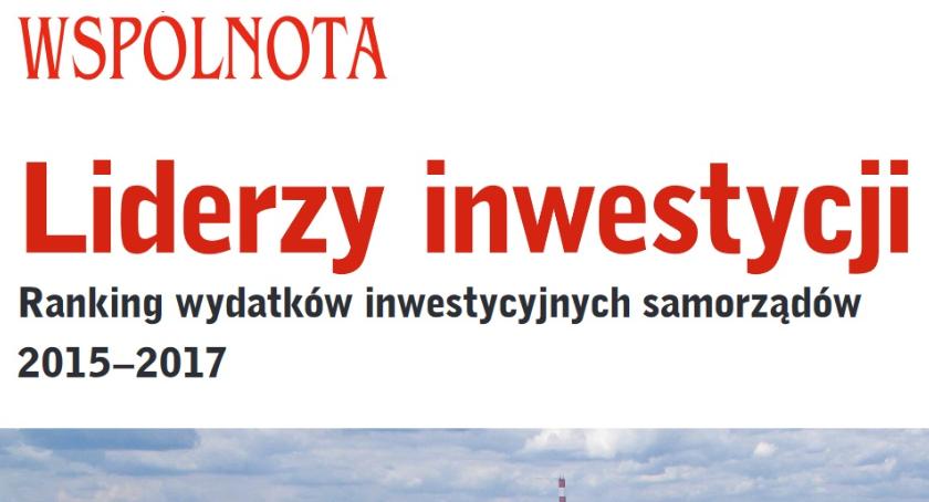 Liderzy inwestycji z powiatu 