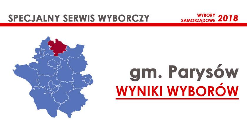 Nowi radni gminy Parysów wybrani - wyniki oficjalne