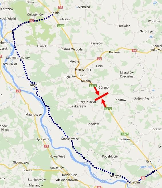 Objazdy w związku z planowaną blokadą DK nr 17