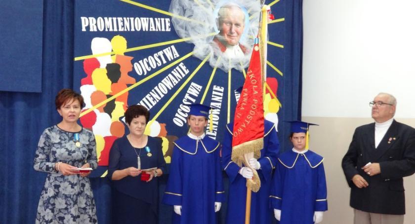 Szkoła w Brzegach odznaczona Medalem Świętego Jana Pawła II