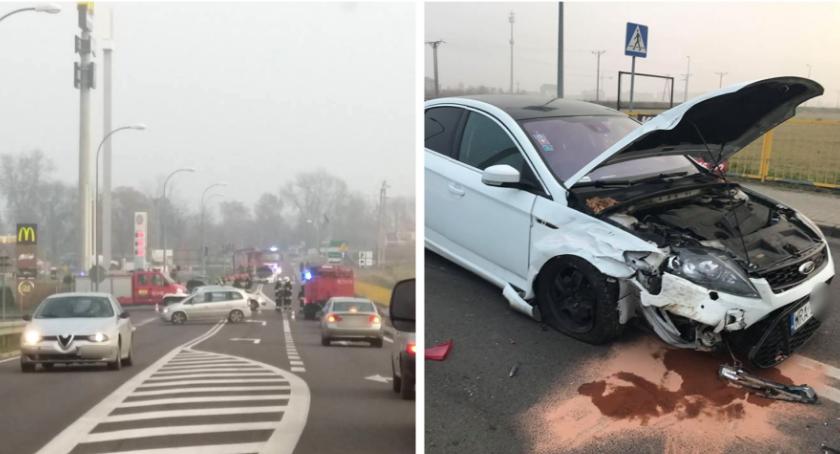 Wypadek przy stacji Shell w Garwolinie - są utrudnienia