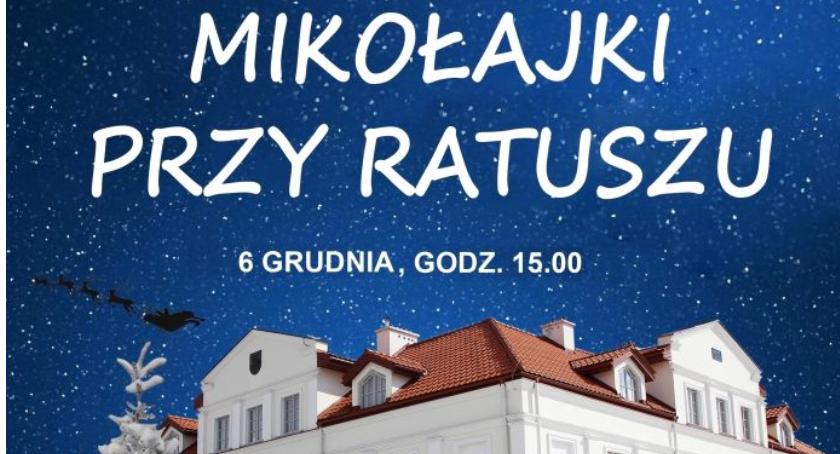 Mikołajki przy żelechowskim Ratuszu