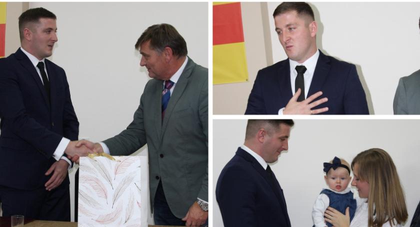 Wójt Maciej Błachnio i radni gminy Sobolew ślubowali