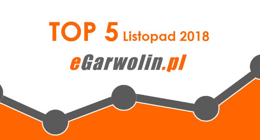 Top 5 Listopad 2018 - eGarwolin.pl