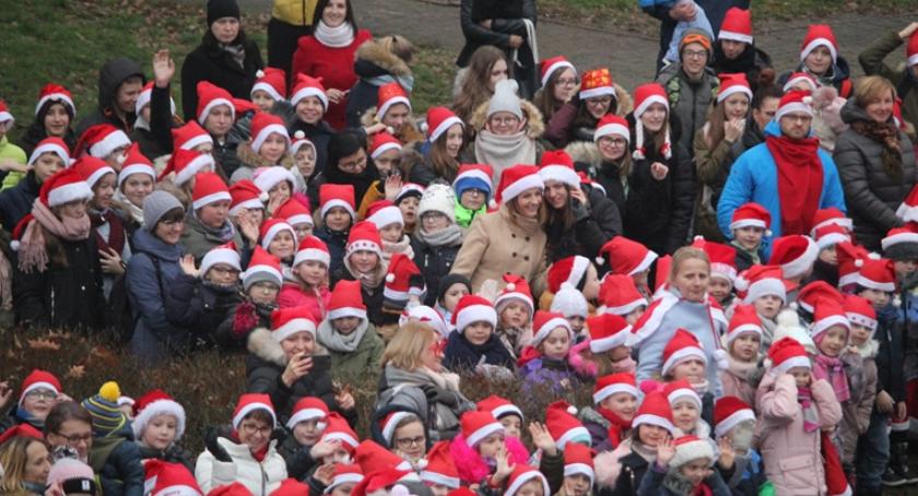 Parada świętego Mikołaja w Łaskarzewie