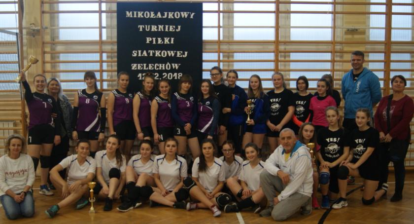 Mikołajkowy Turniej Piłki Siatkowej w Żelechowie