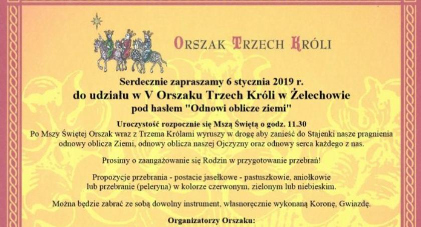 Orszak Trzech Króli w Żelechowie