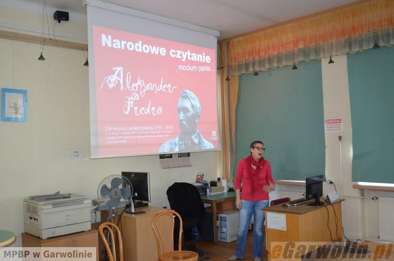 Starosta i burmistrz czytali dzieciom Fredrę