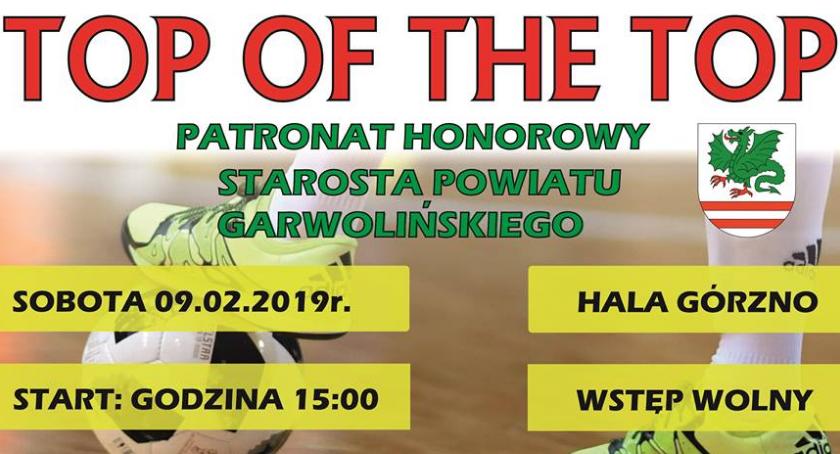 Turniej piłki nożnej halowej TOP OF THE TOP – Górzno 2019