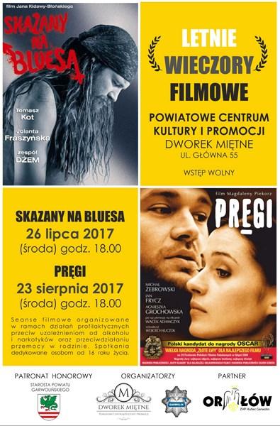 Letnie seanse filmowe w Miętnem