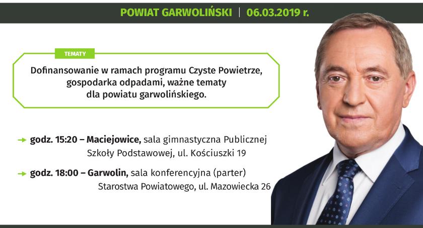 Minister Henryk Kowalczyk odwiedzi powiat