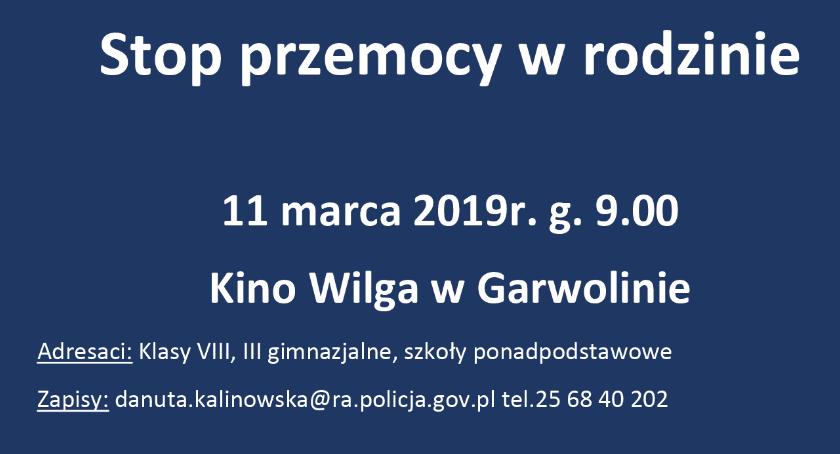 Przemoc w rodzinie – spotkanie profilaktyczne