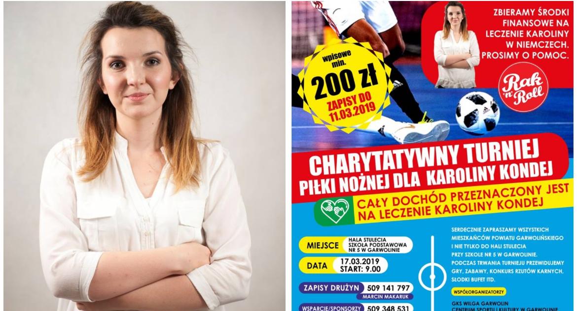 Zagrają dla Karoliny – poszukiwani sponsorzy Turnieju (program imprezy)