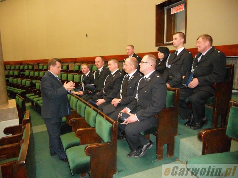 Strażacy z Gózdka odwiedzili sejm