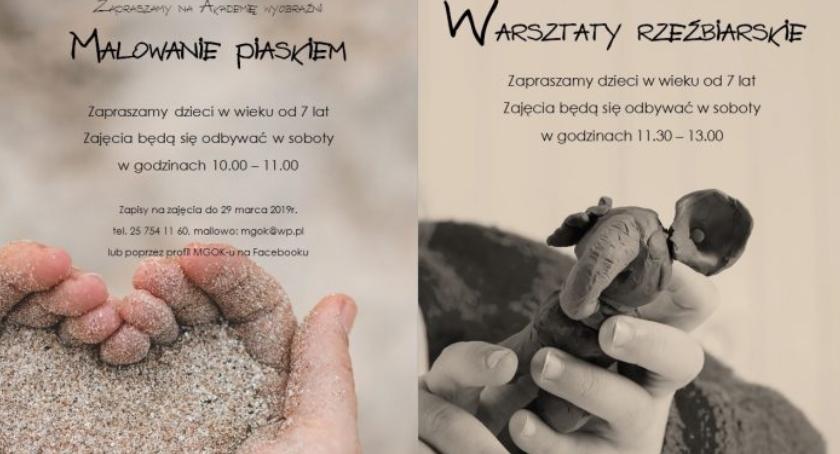 Warsztaty artystyczne w MGOK w Żelechowie
