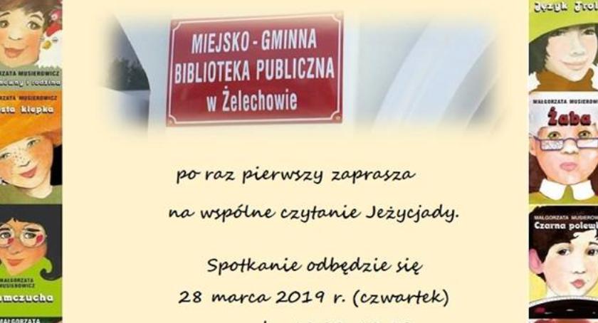 Wspólne czytanie Jeżycjady w Żelechowie