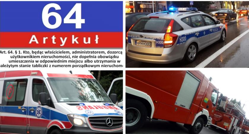 Dlaczego oznakowanie posesji jest tak ważne? Policjanci sprawdzą tabliczki