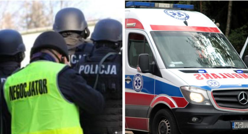 Próbował popełnić samobójstwo podczas policyjnego zatrzymania
