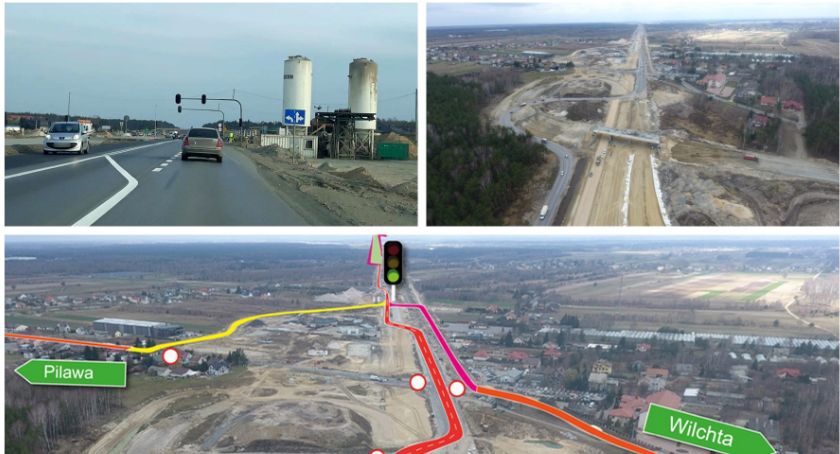 S17 – Przenoszą skrzyżowanie w Lipówkach i światła – przełożenie ruchu