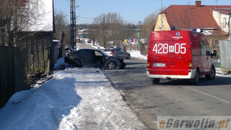 Wypadek w Woli Rębkowskiej