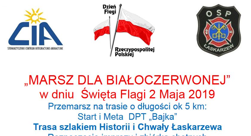 Marsz dla Białoczerwonej w Łaskarzewie