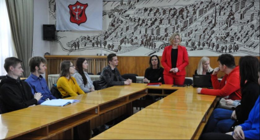 Niecodzienna lekcja w Urzędzie Miasta