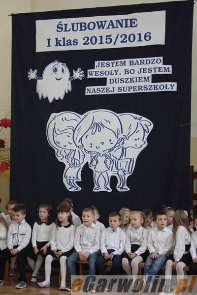 Ślubowanie pierwszaków w Zespole Szkół nr 1