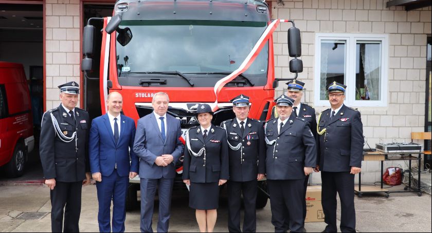 OSP Wola Rębkowska z nowym wozem bojowym