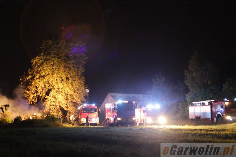 Pożar stodoły w Sobolewie