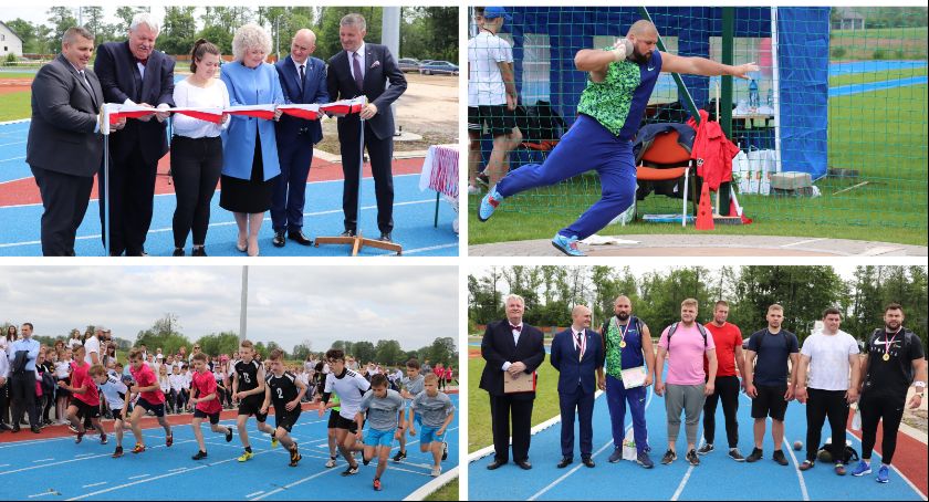 Nowy stadion lekkoatletyczny w Rudzie Talubskiej