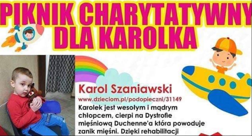 Piknik charytatywny dla Karolka