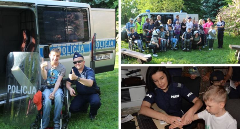 Spotkania dzieci z policjantami