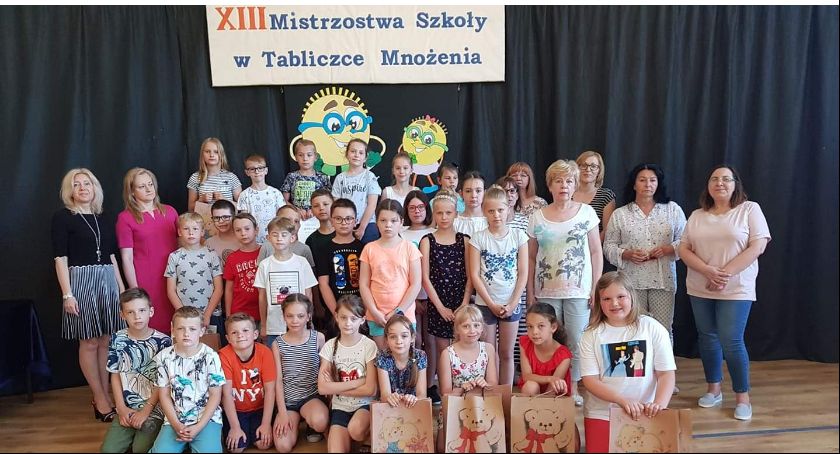 Mistrzowie tabliczki mnożenia w SP 1