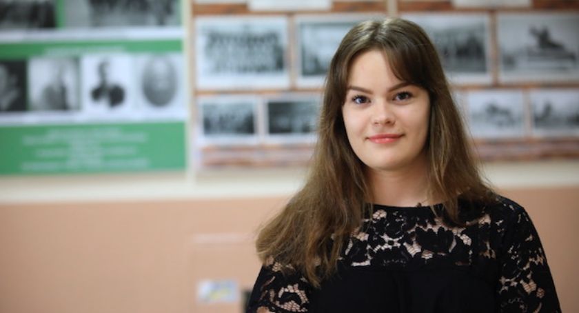 Aleksandra Witak - stypendystka szczególnie uzdolniona