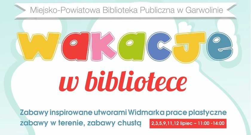Wakacje z garwolińską biblioteką