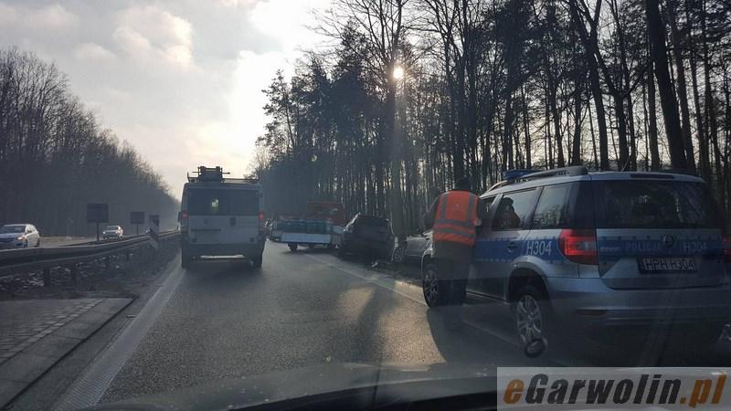 Zderzenie 4 samochodów przy Lisich Jamach