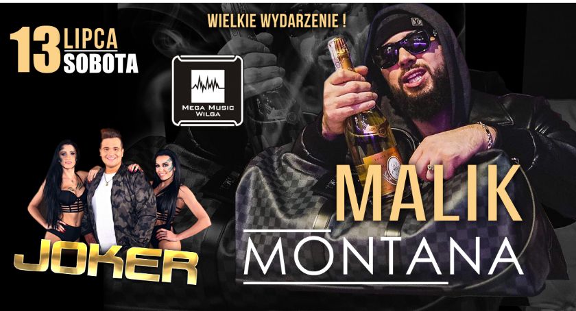 Malik Montana w Mega Music w Wildze